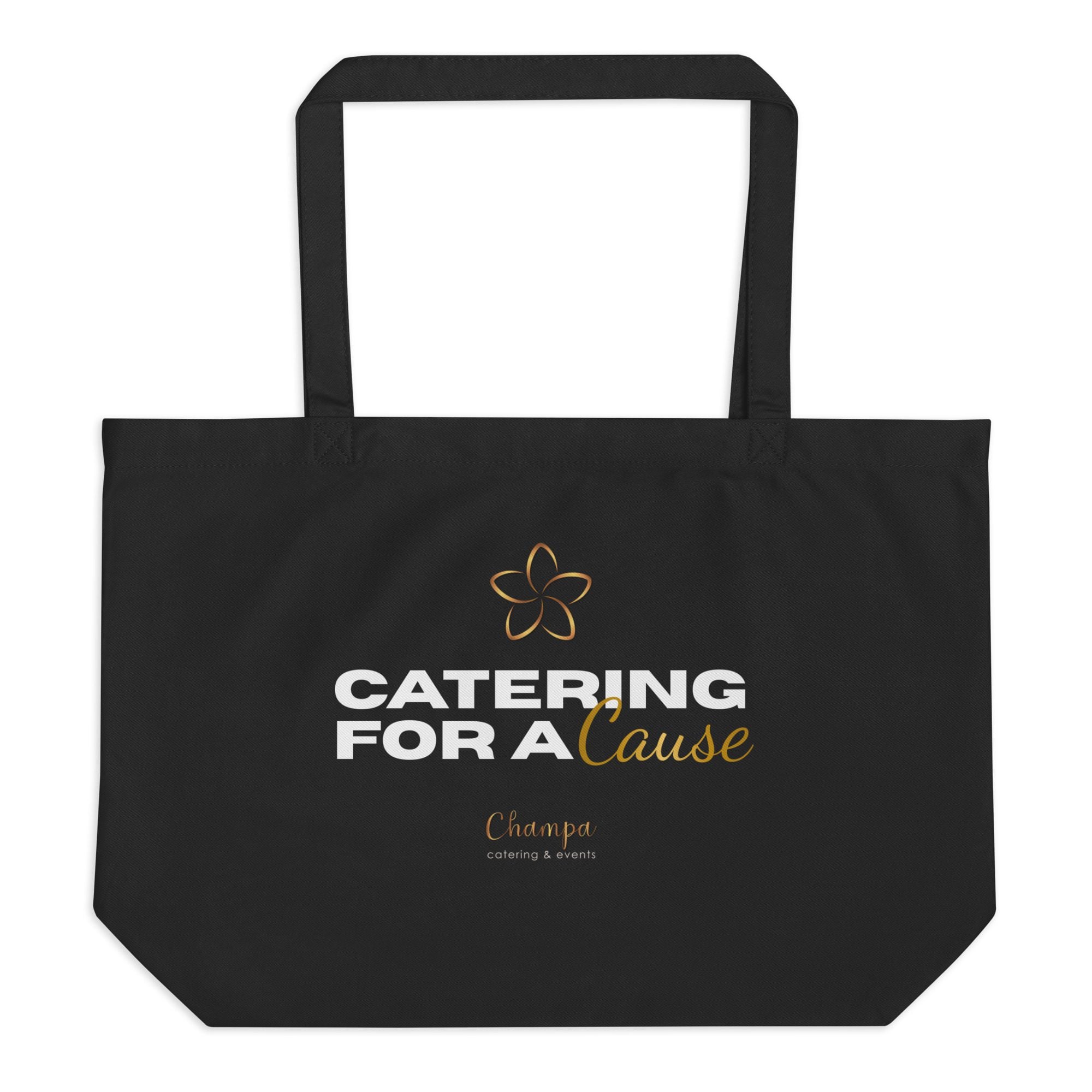 Catering For A Cause Large Organic Tote Bag