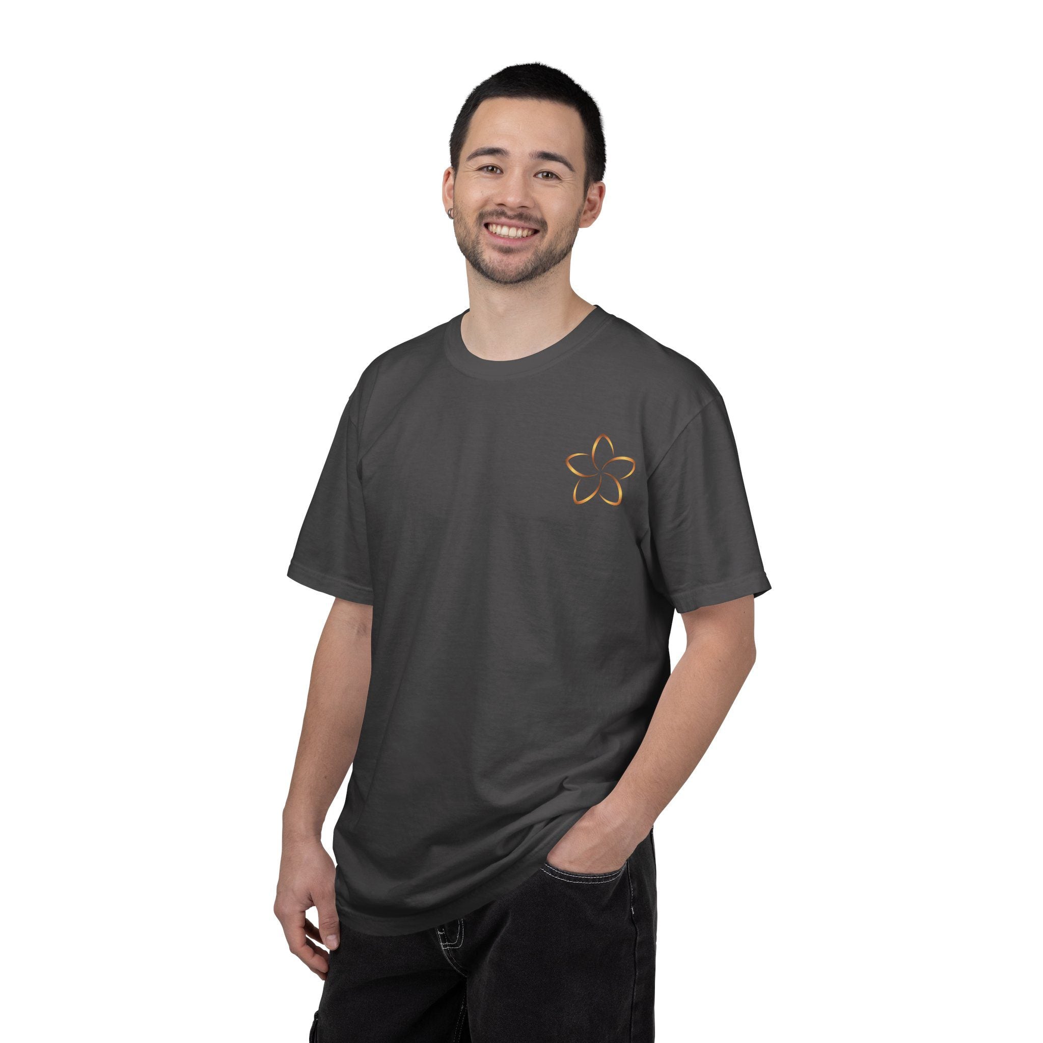 Champa T-shirt | Floral Logo Tee - Image 8
