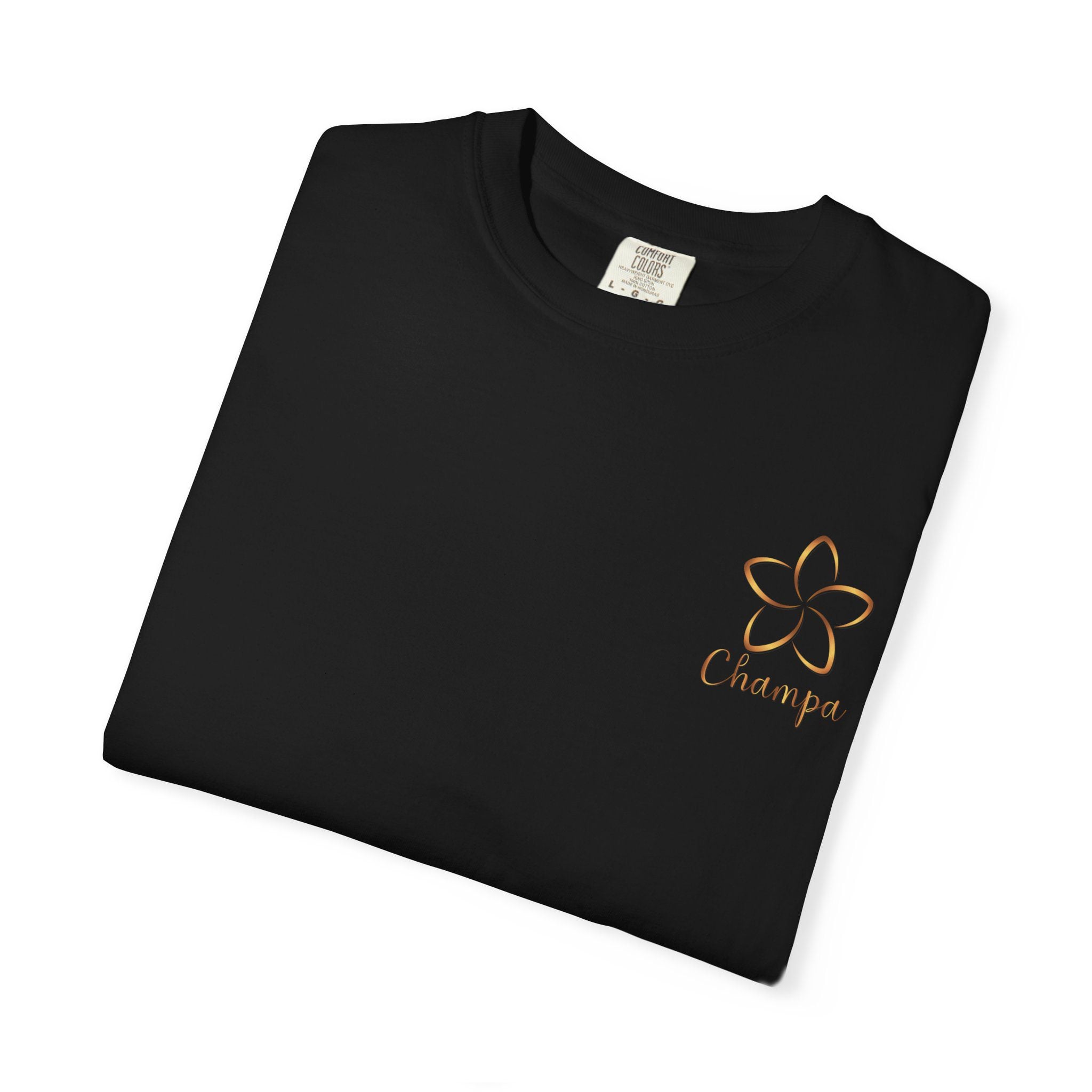 Champa T-shirt | Floral Logo Tee - Image 11