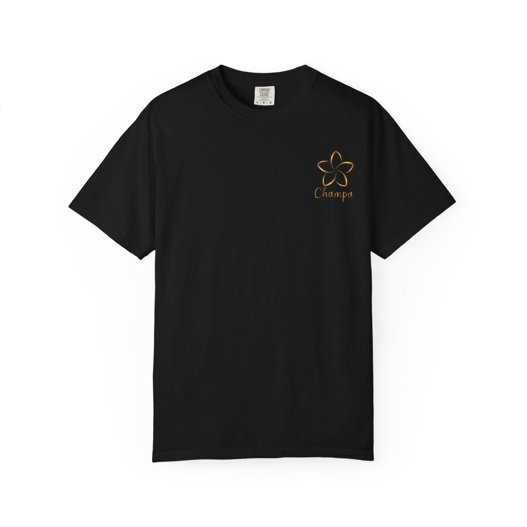 Champa T-shirt | Floral Logo Tee - Image 9