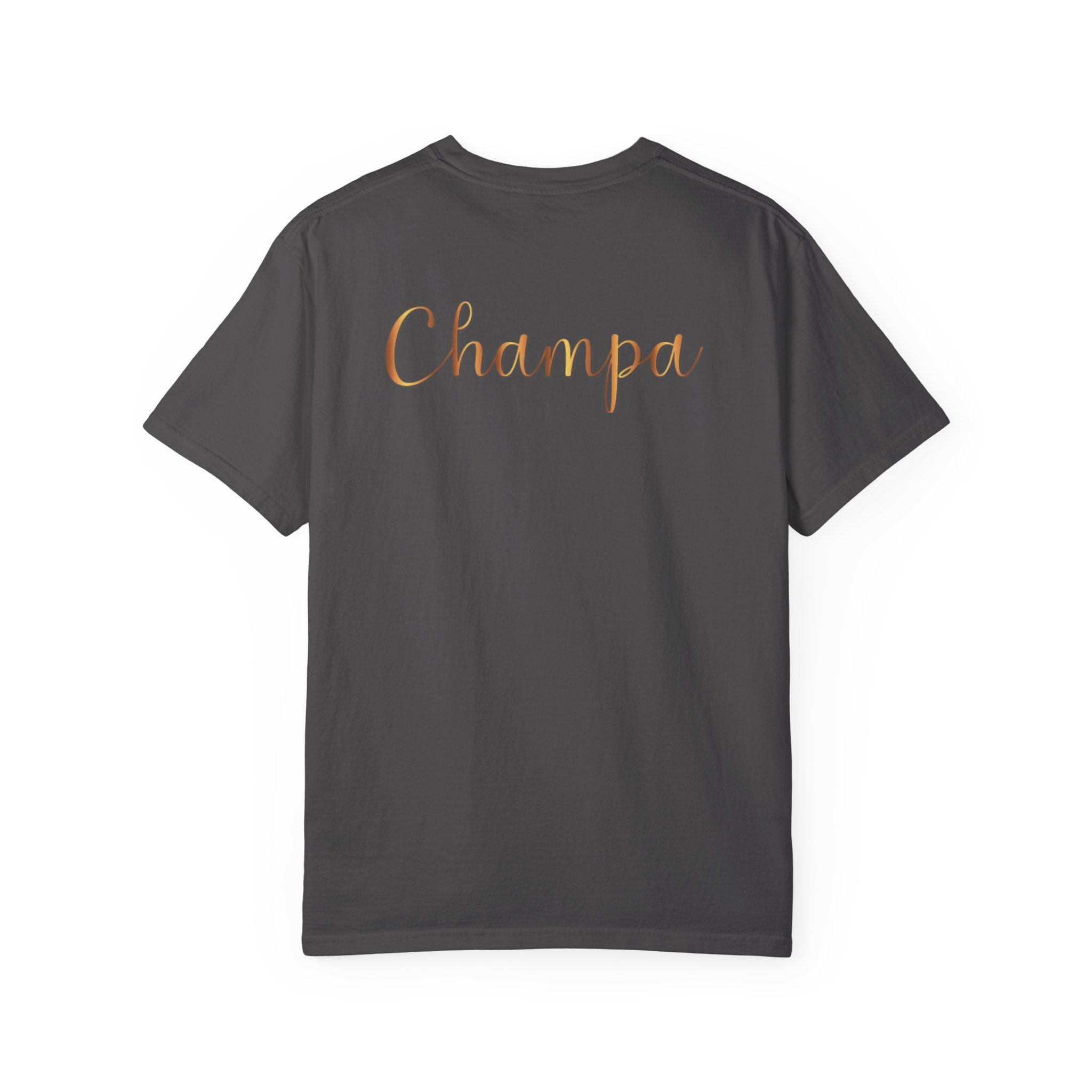 Champa T-shirt | Floral Logo Tee - Image 6