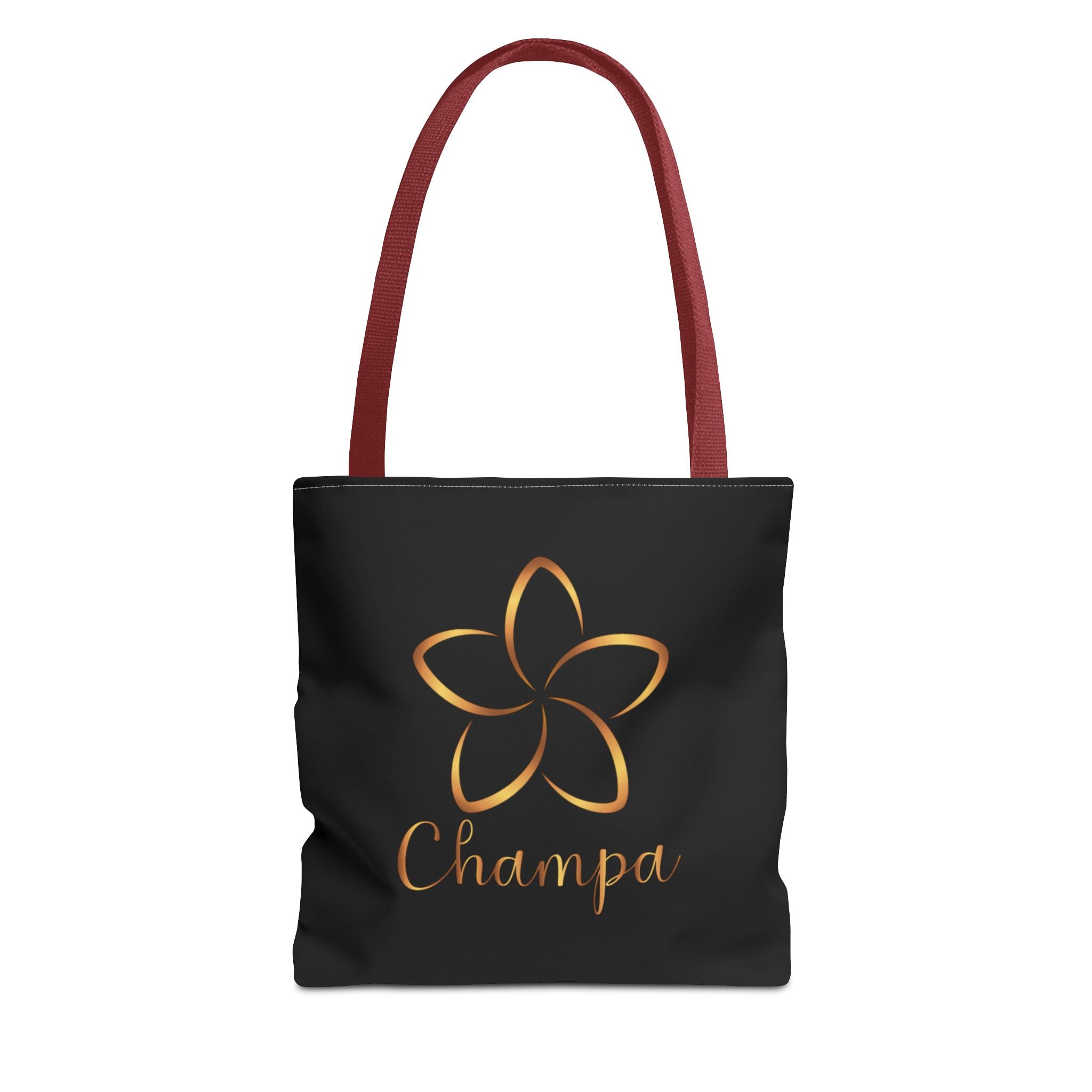 Champa Tote Bag | Inspirational Typography Canvas Tote - Image 5