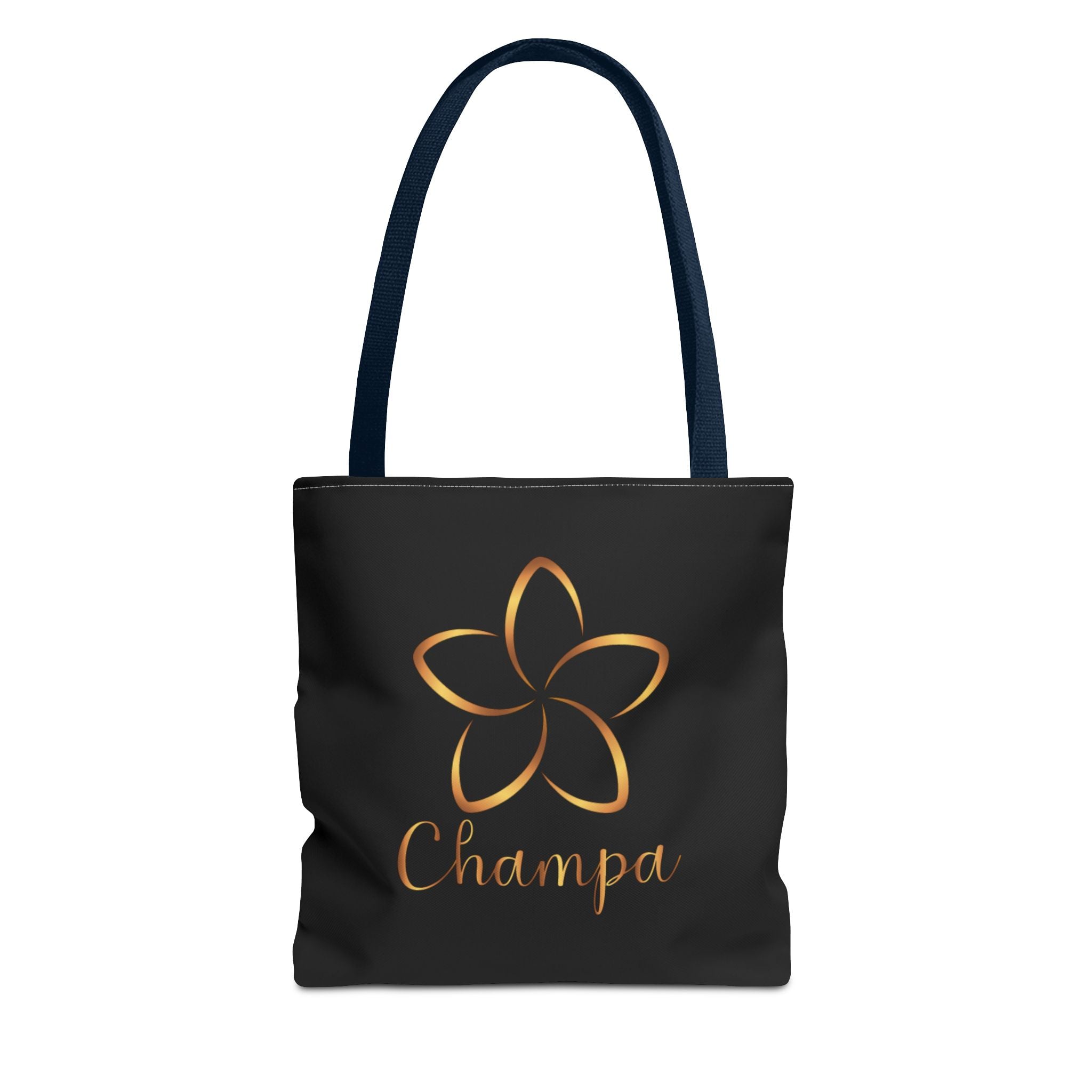 Champa Tote Bag | Inspirational Typography Canvas Tote - Image 17