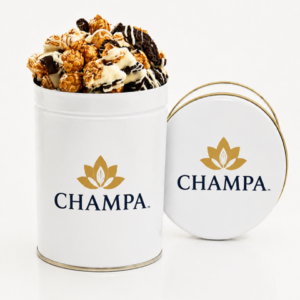 Custom Popcorn Quart Tin