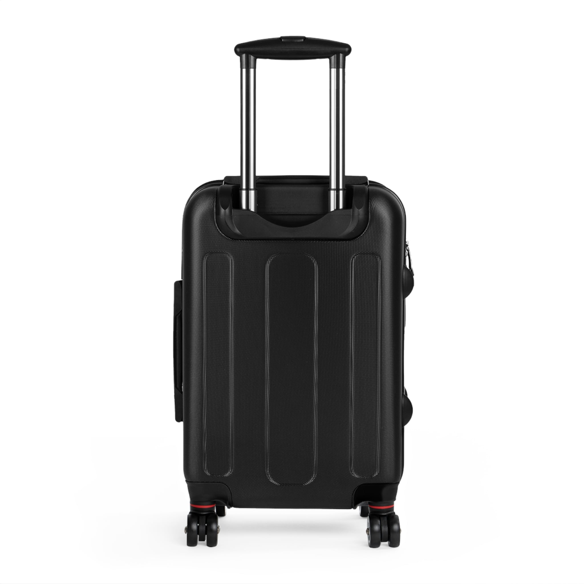Floral Ditsy Carry-On Suitcase — Beige Mini Flower Pattern Travel Luggage - Image 3