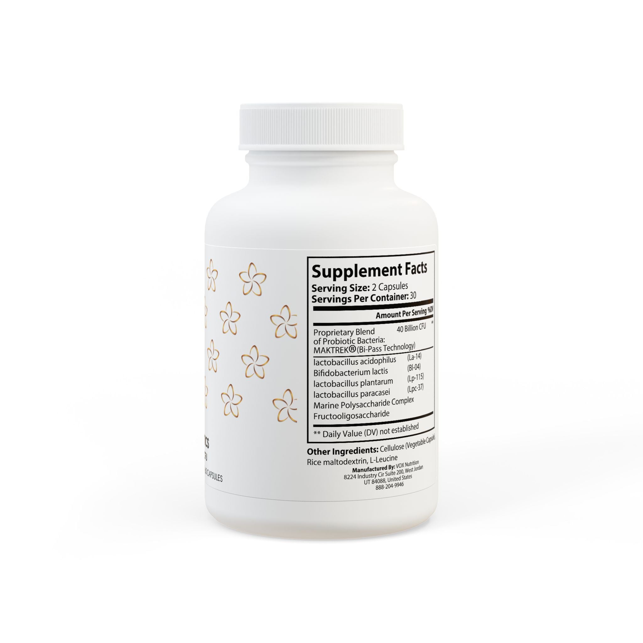 Probiotics Supplement (60 Capsules) - Image 3