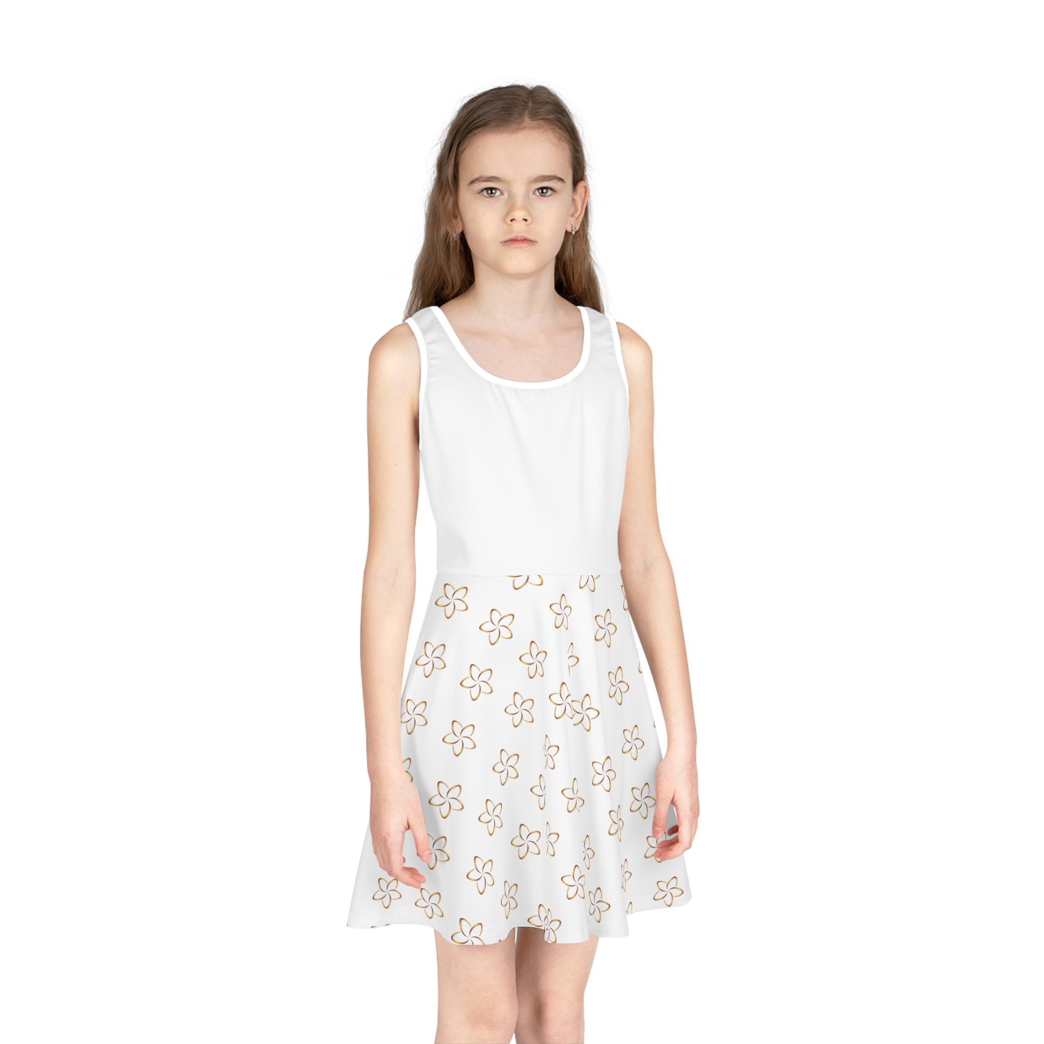 Girls' Sleeveless Sundress (AOP) - Image 3