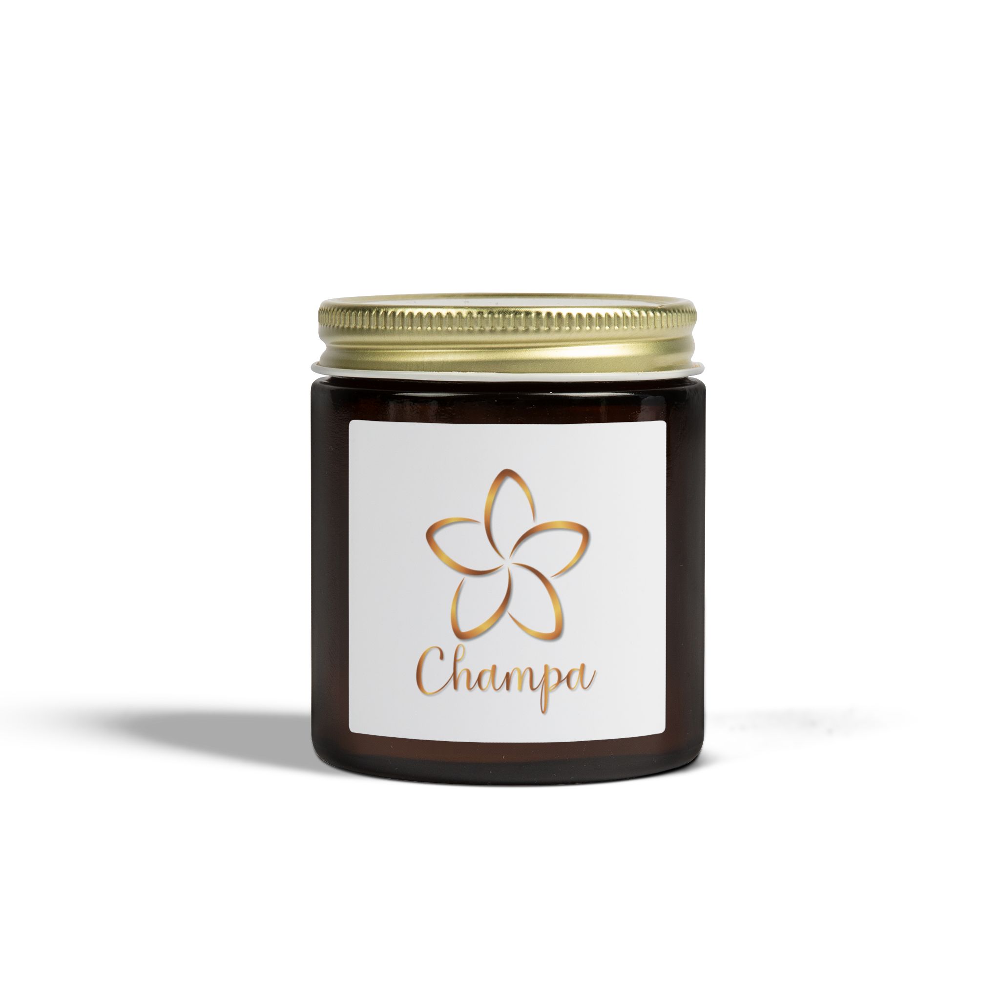 Champa Coconut Apricot Scented Candle (4oz & 9oz) - Image 53
