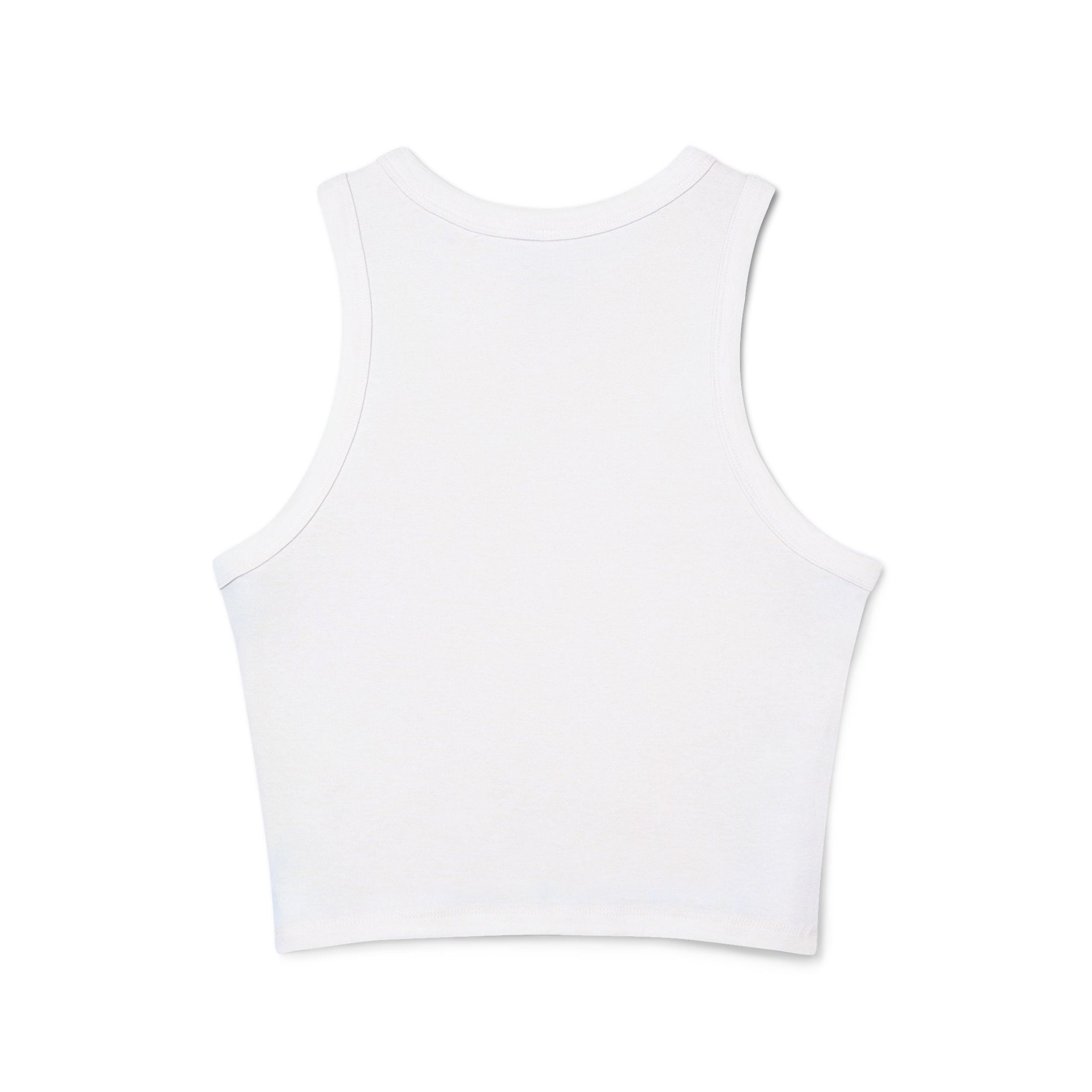 Women's Micro Rib Racer Tank Top - Image 2