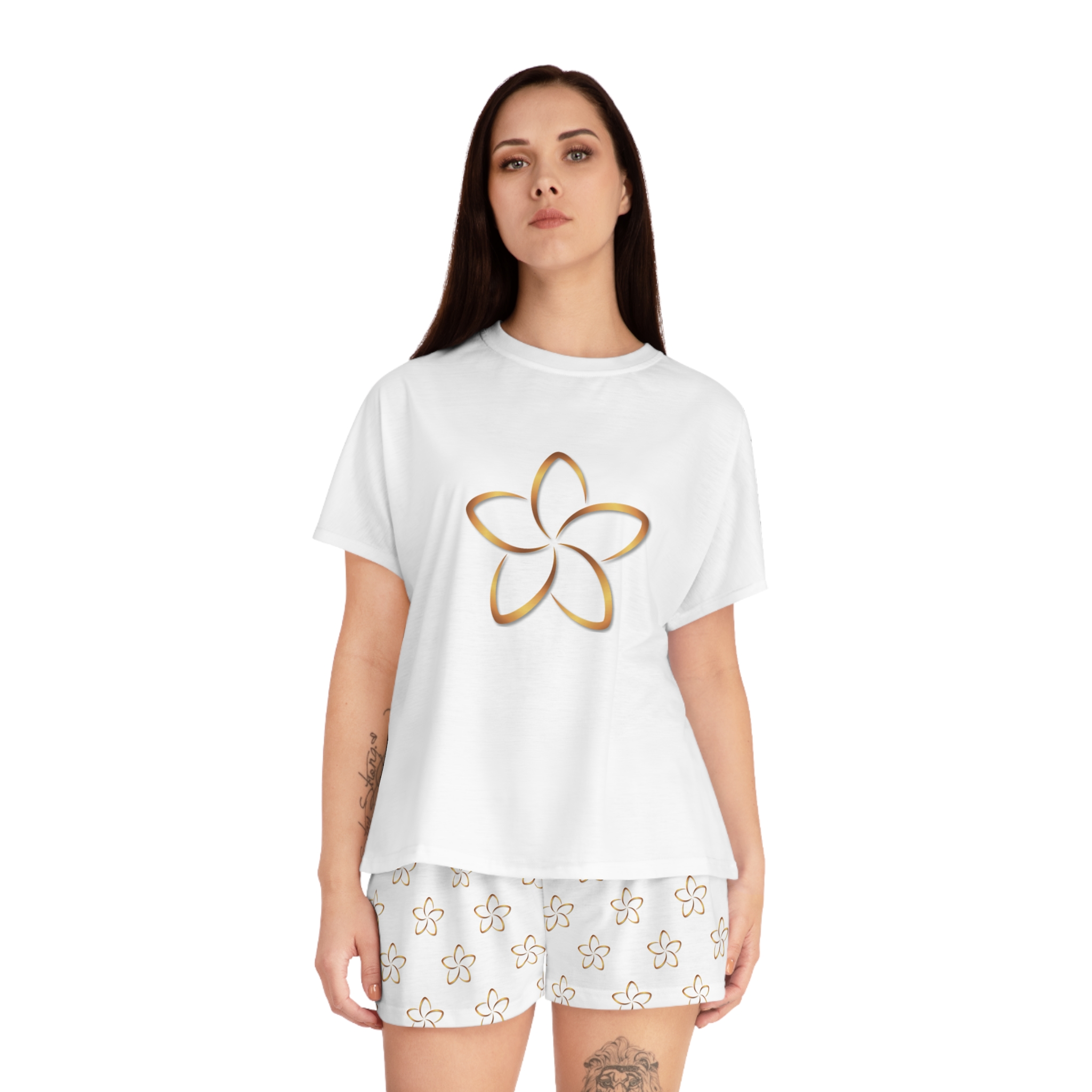 Women's Short Pajama Set (AOP) - Image 4