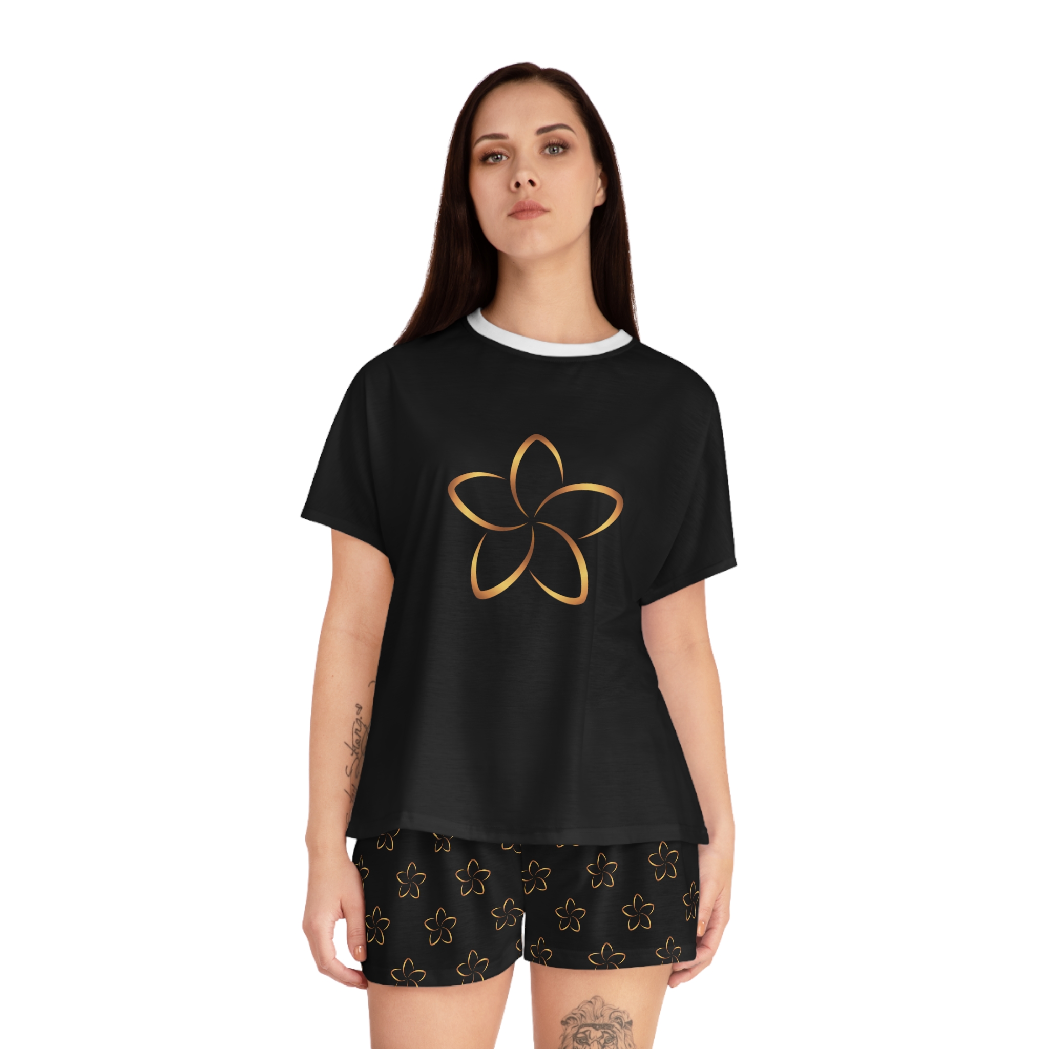 Women's Short Pajama Set (AOP) - Image 4