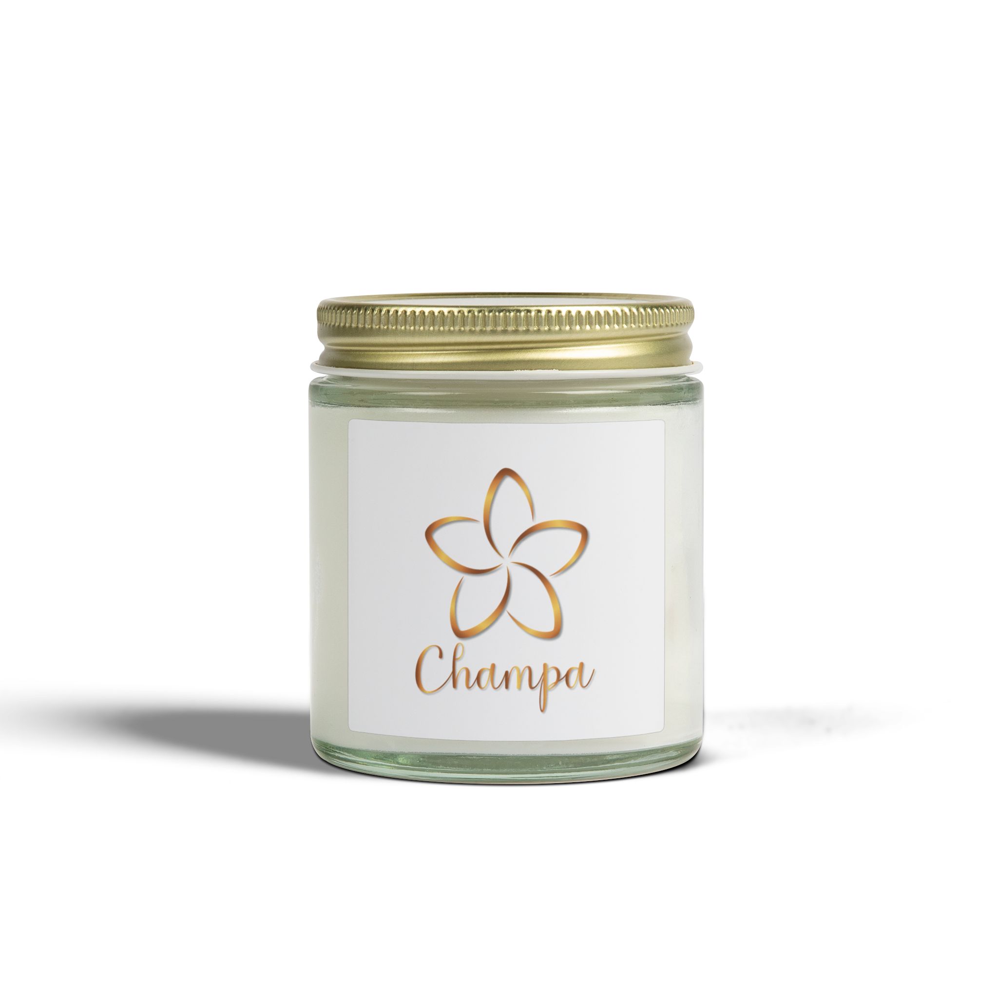 Champa Coconut Apricot Scented Candle (4oz & 9oz) - Image 25