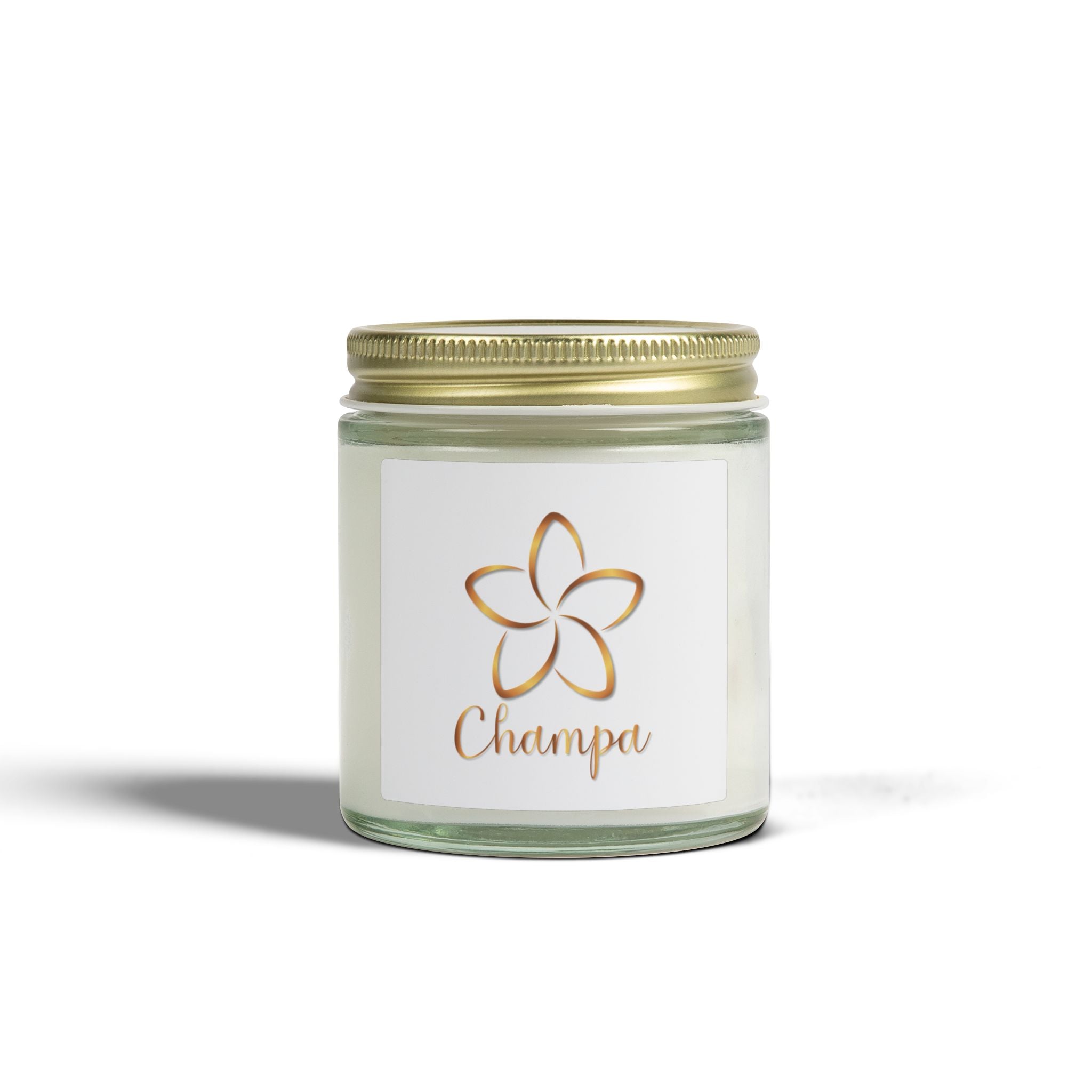 Champa Coconut Apricot Scented Candle (4oz & 9oz) - Image 5