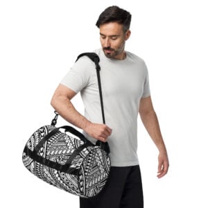 Tribal All-over print gym bag