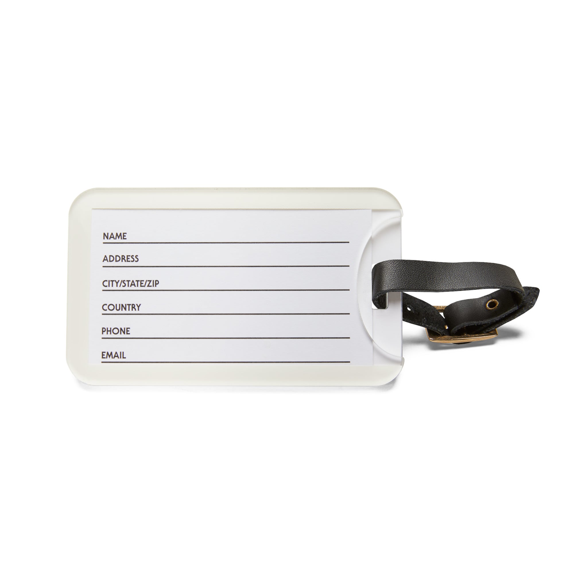 Plumeria Luggage tag - Image 2