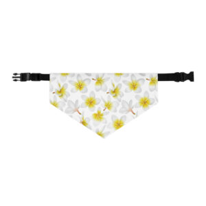 Large Botanical Pet Bandana Collar