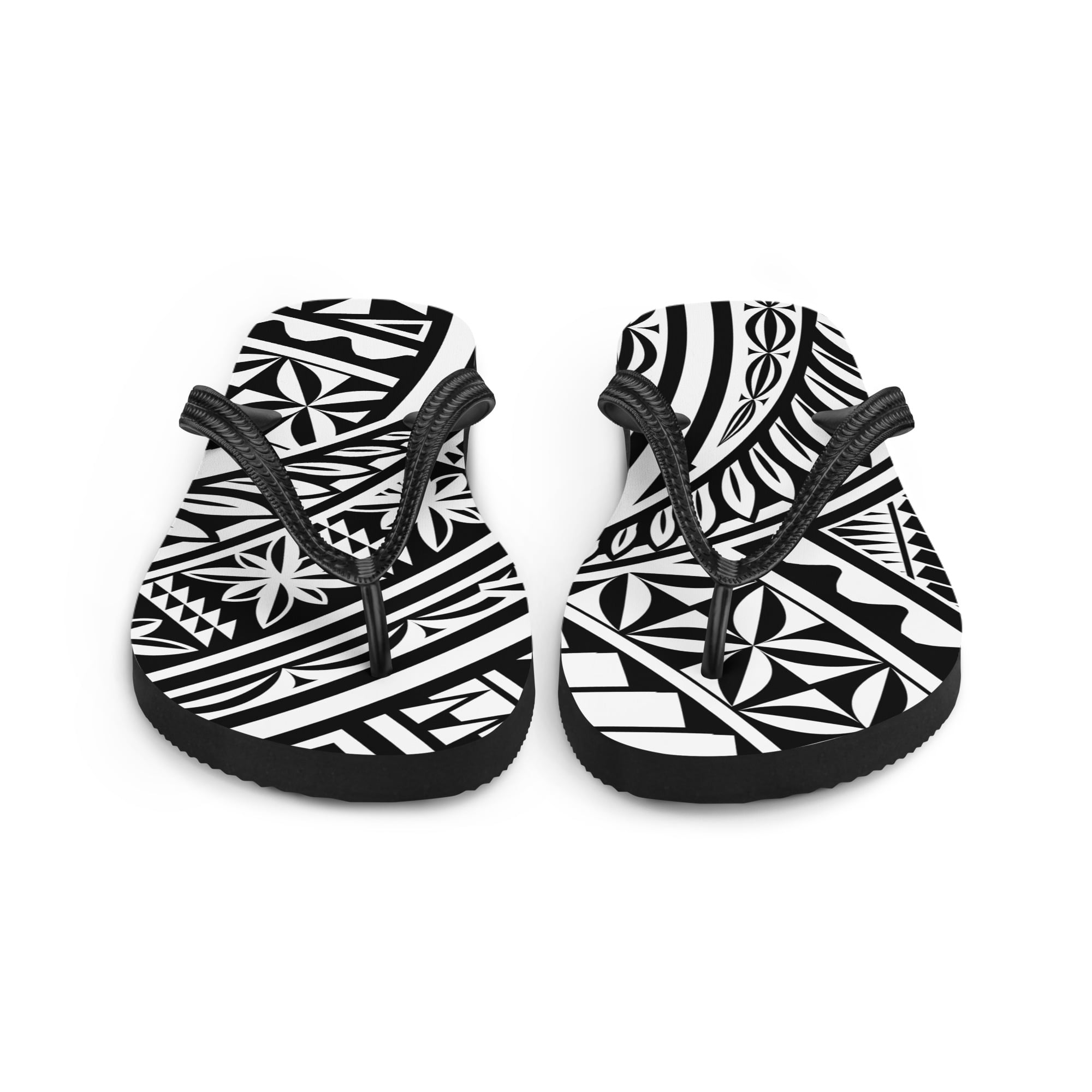 Tribal Print Flip-Flops
