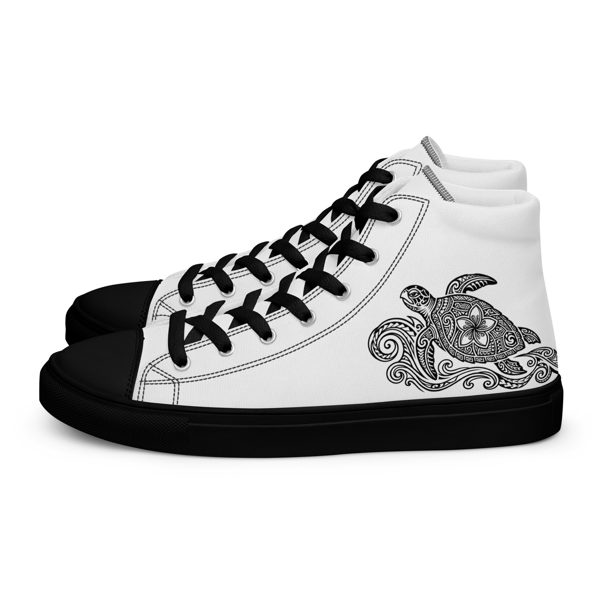 Women’s high top Honu canvas shoes